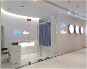 Project : Nail shop, Nikko Hotel, Bangkok Description : Civil, Architectural, Built-in furniture, MEP system Value : 2.8 MB (Vat Exd.)